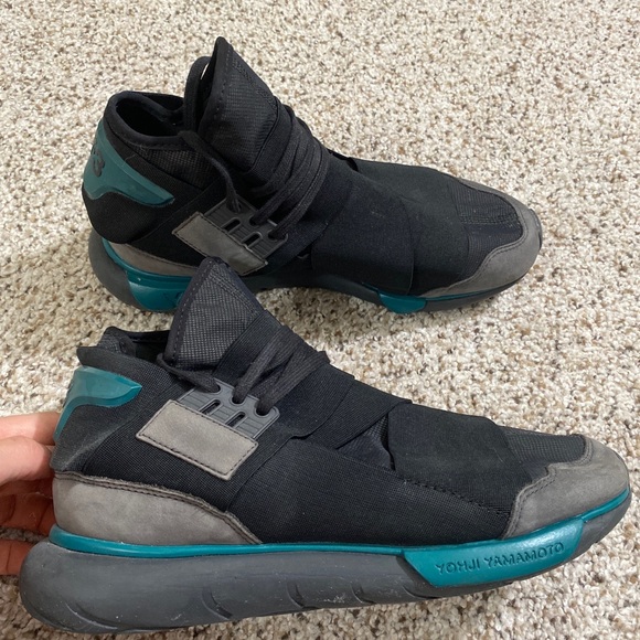 Y-3 Qasa high top sneakers men size 8.5 - Picture 2 of 7